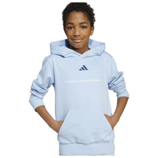 Adidas Παιδικό φούτερ Slogan Fleece Hoodie Adidas Παιδικό φούτερ Slogan Fleece Hoodie